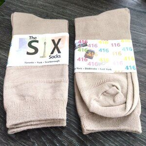2 pairs of " The Six Socks"
